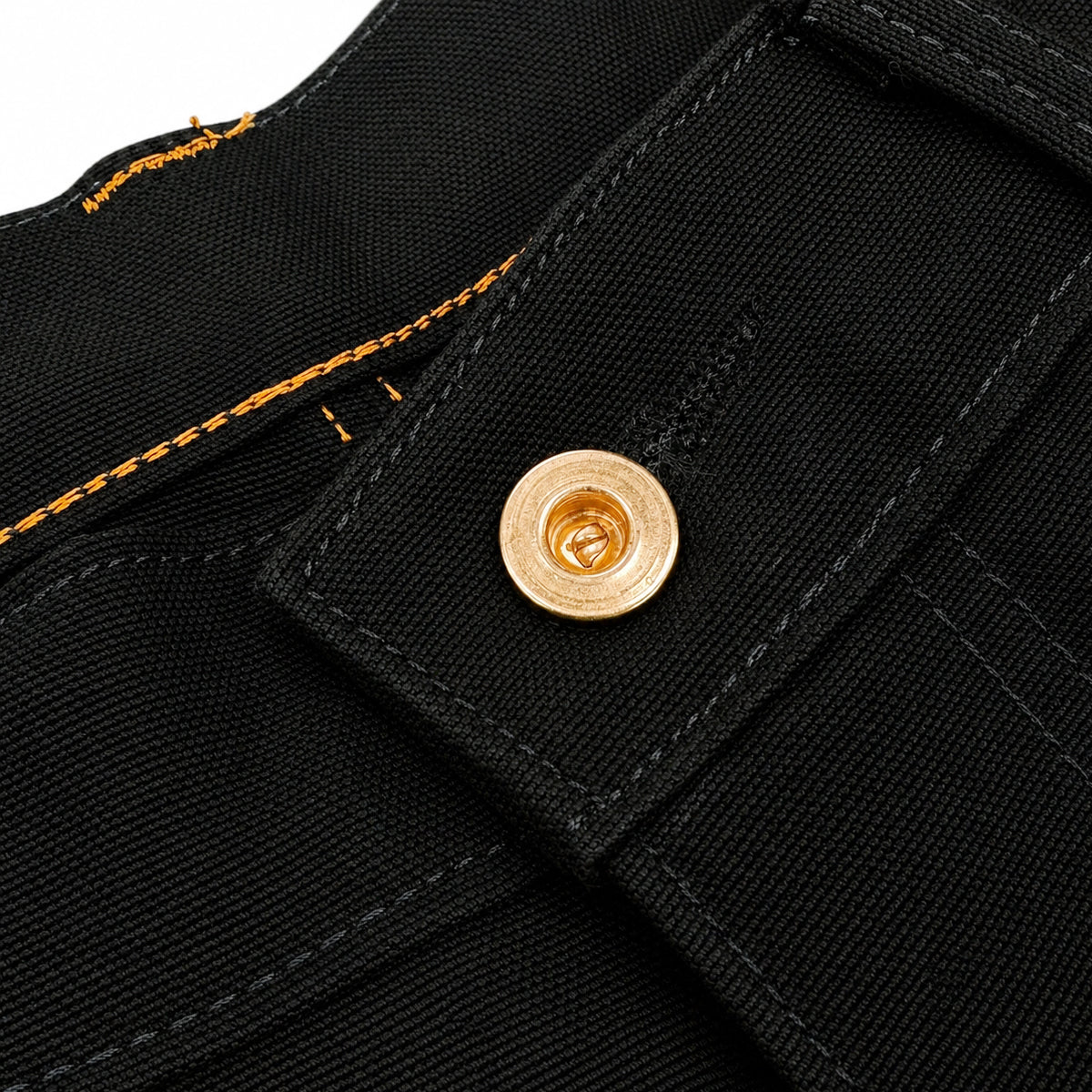 OPSTK #133 12oz Duck Canvas BLACK 5 Pocket Short [905 Regular Fit]