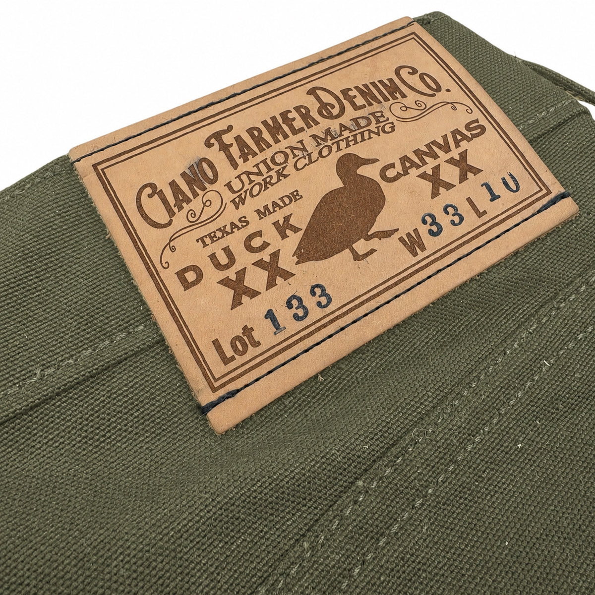 OPSTK #133 12oz Duck Canvas Ranger GREEN 5 Pocket Short [905 Regular Fit]