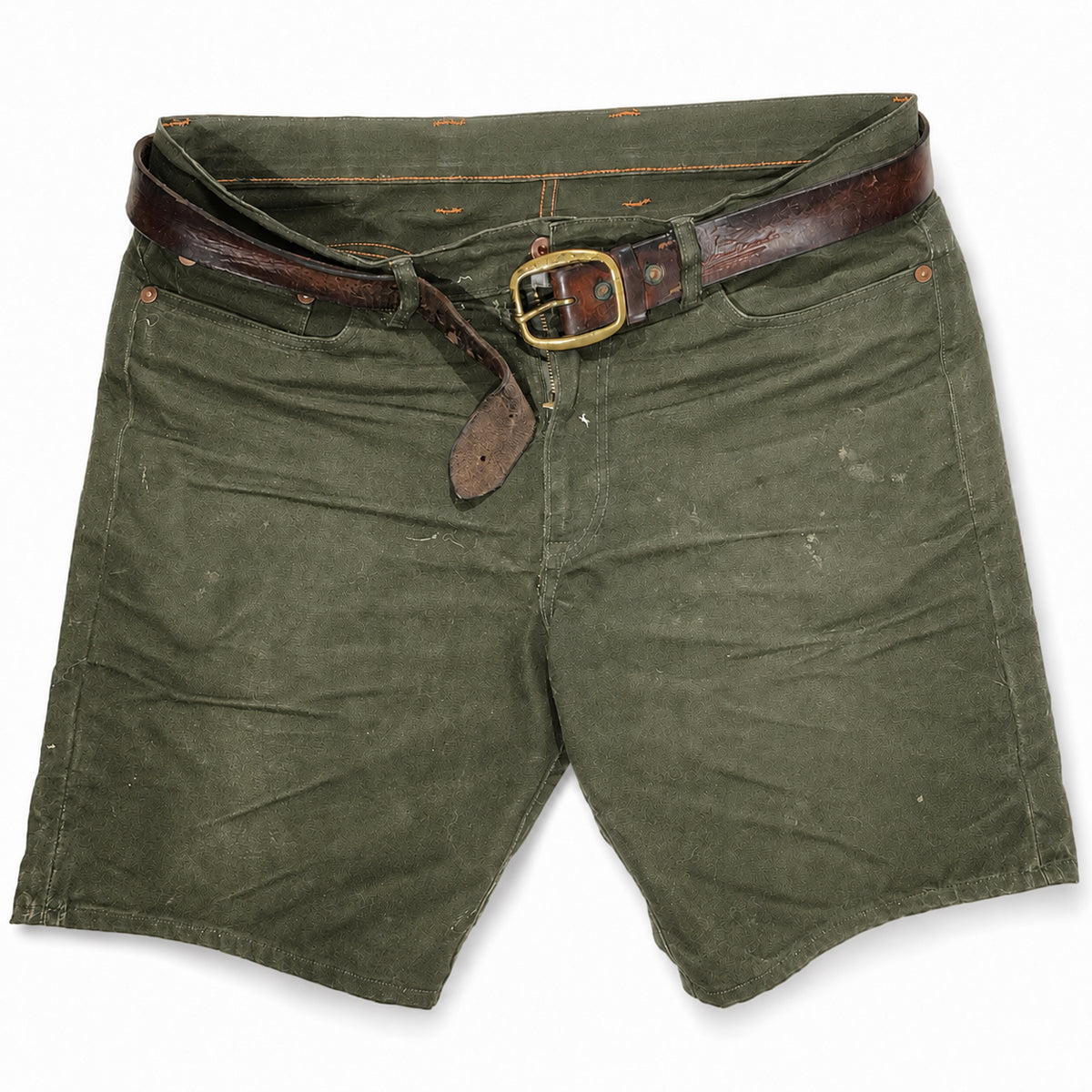 OPSTK #133 12oz Duck Canvas Ranger GREEN 5 Pocket Short [905 Regular Fit]