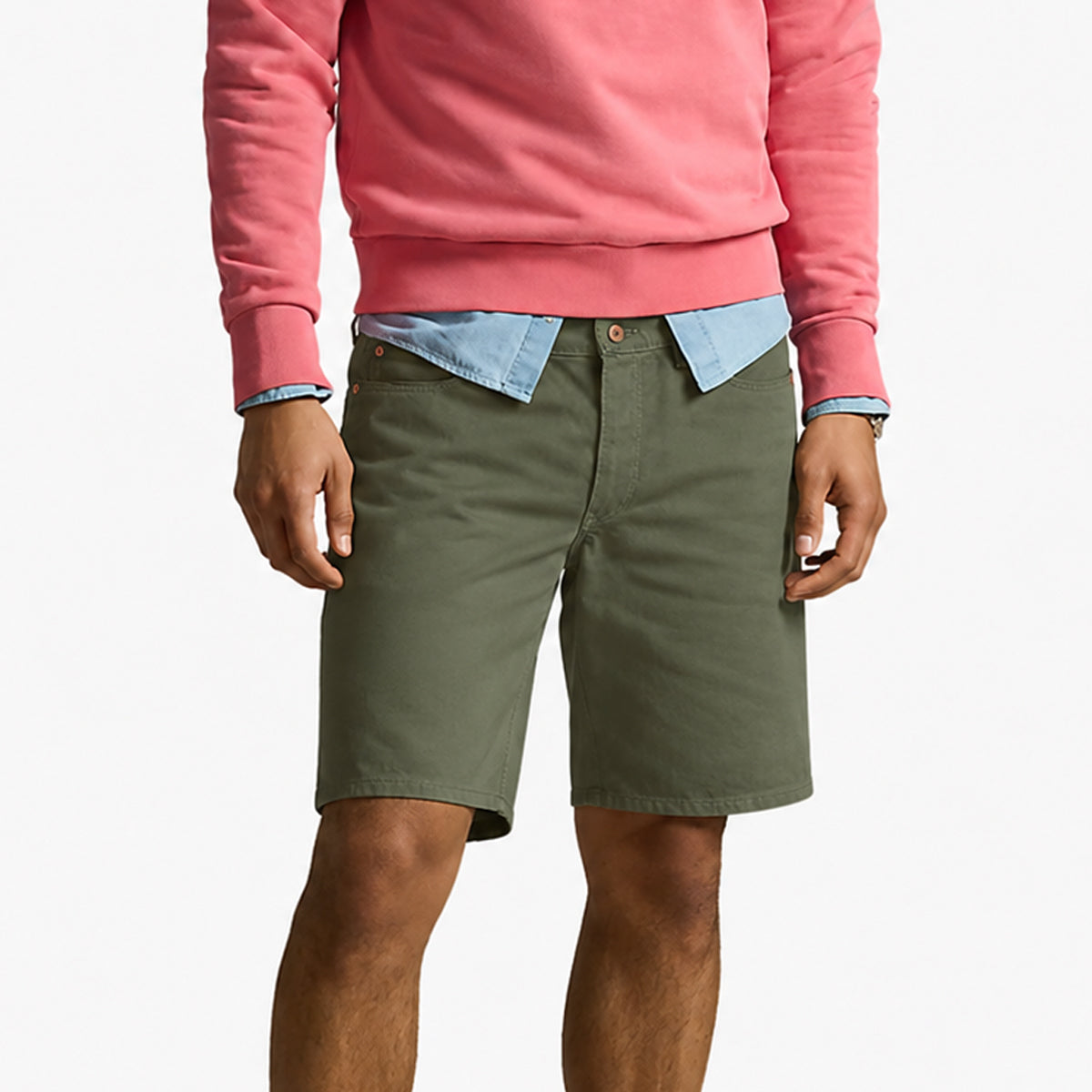 OPSTK #133 12oz Duck Canvas Ranger GREEN 5 Pocket Short [905 Regular Fit]