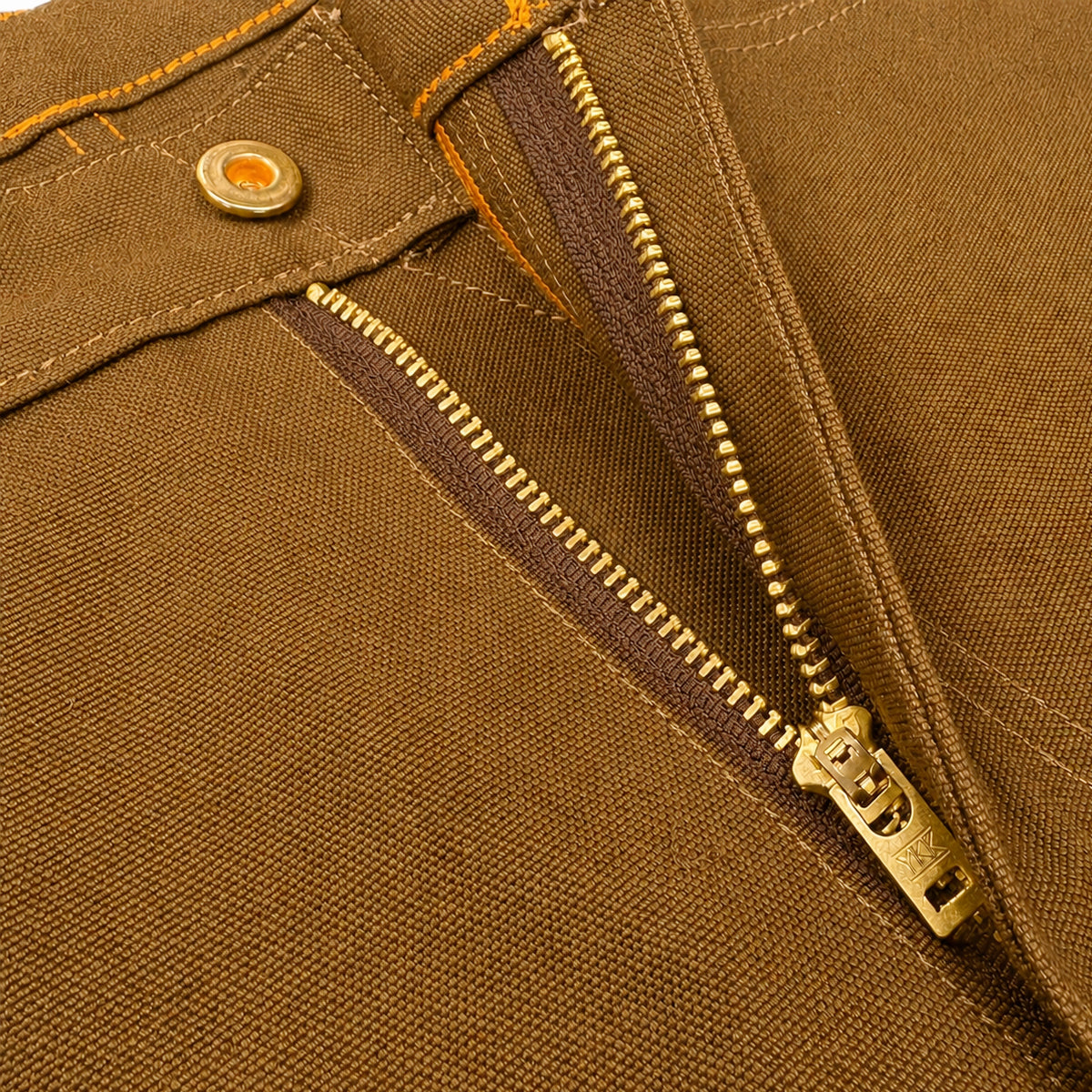 OPSTK #133 12oz Duck Canvas Mid OCHRE Brown 5 Pocket Short [905 Regular Fit]