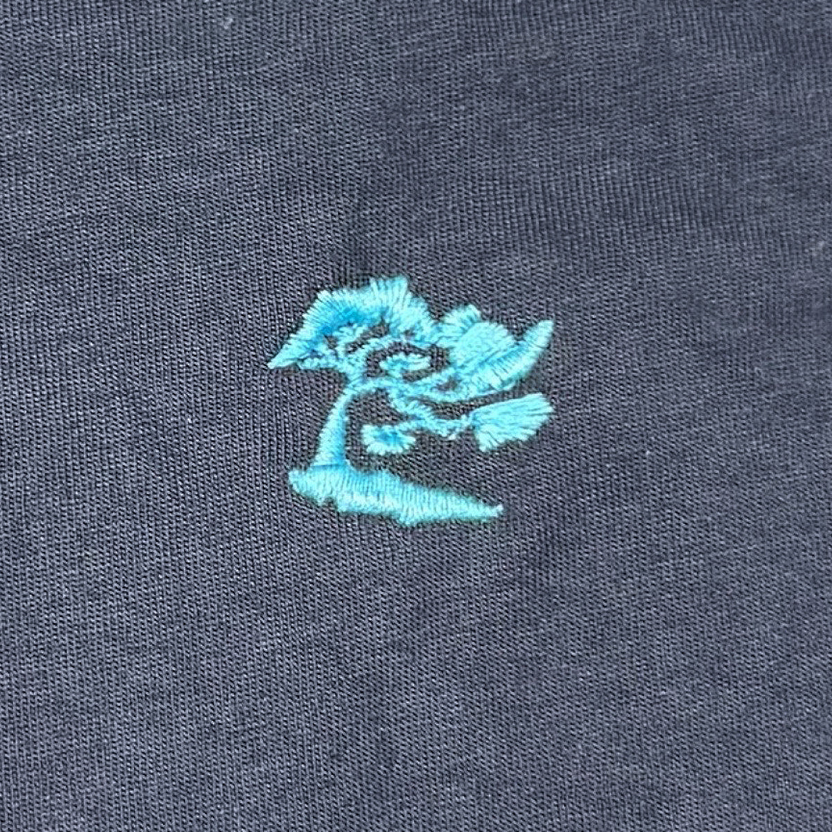 4.4oz TEXAS MADE Slate Grey Crew Neck Embroidery