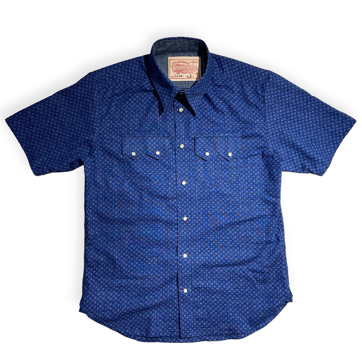6oz Japanese Nara Blue Saw Tooth Workshirt / Made in Texas