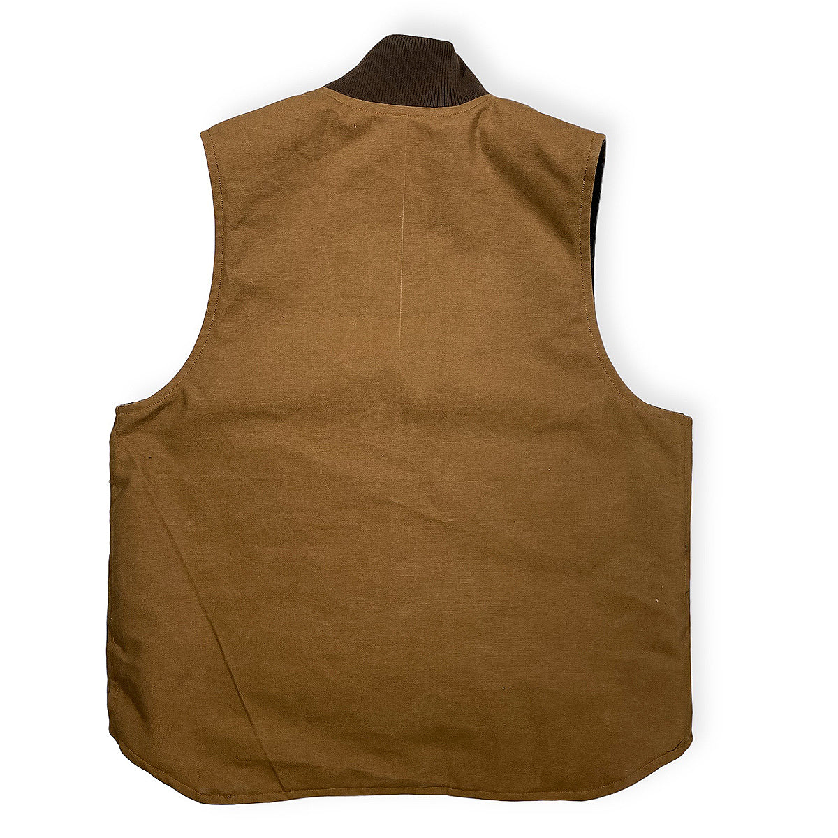 12oz Ochre Duck Canvas Workman Waistcoat Lined