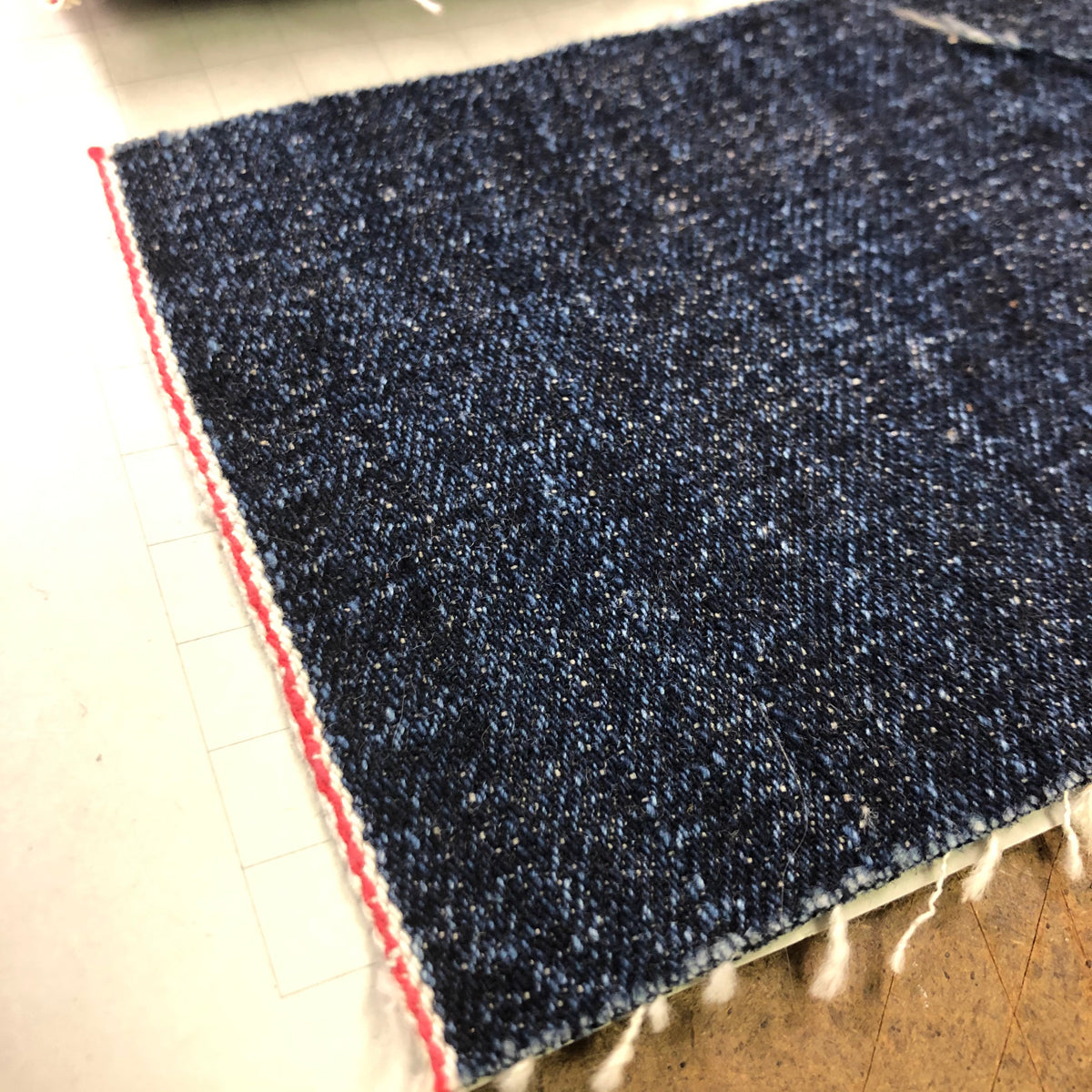 #0505 18oz Japanese INDIGO 'Secret Denim" Selvedge 5 Pocket Version