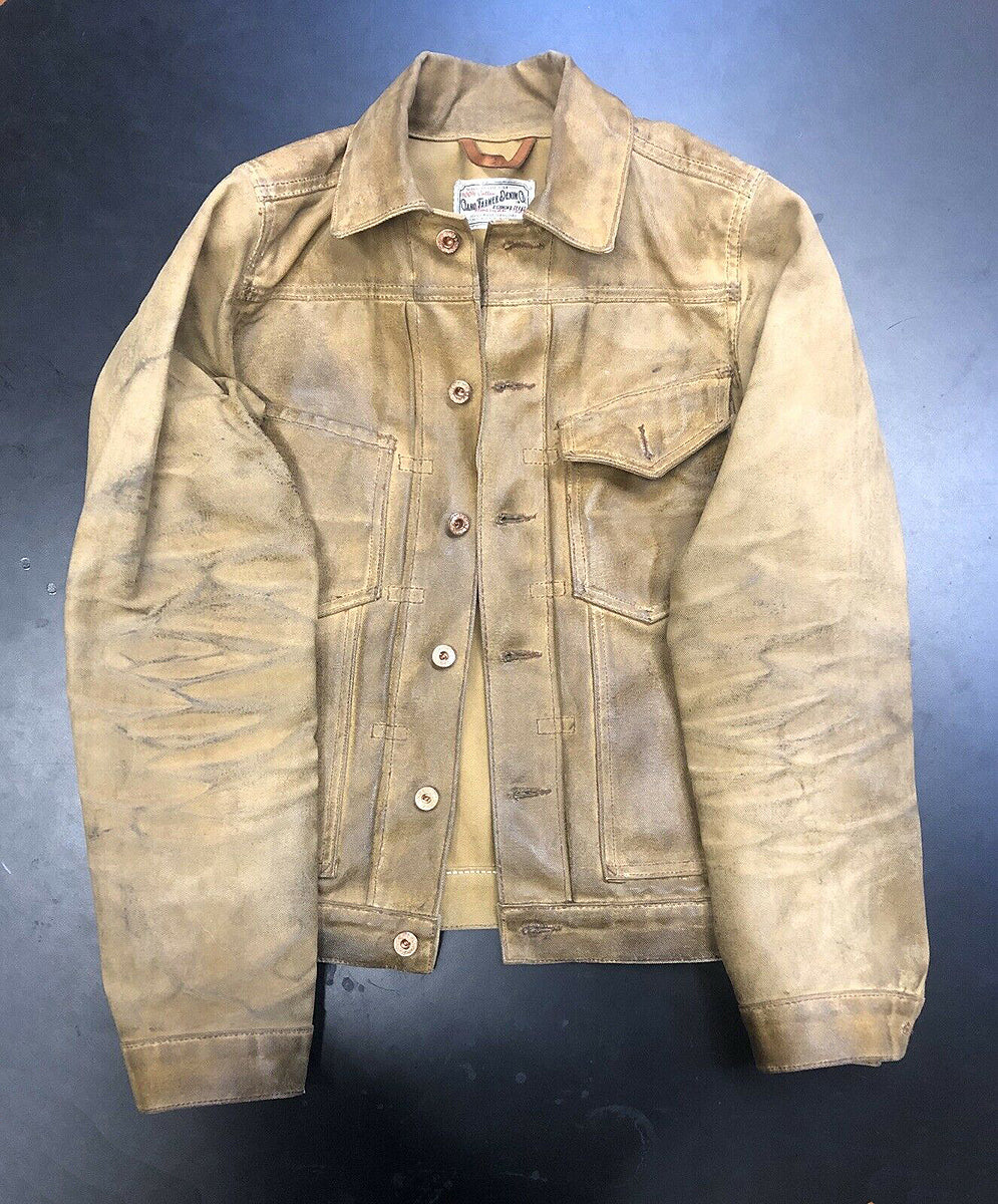 #134 18oz OCHRE Duck Canvas Field Hand Jacket