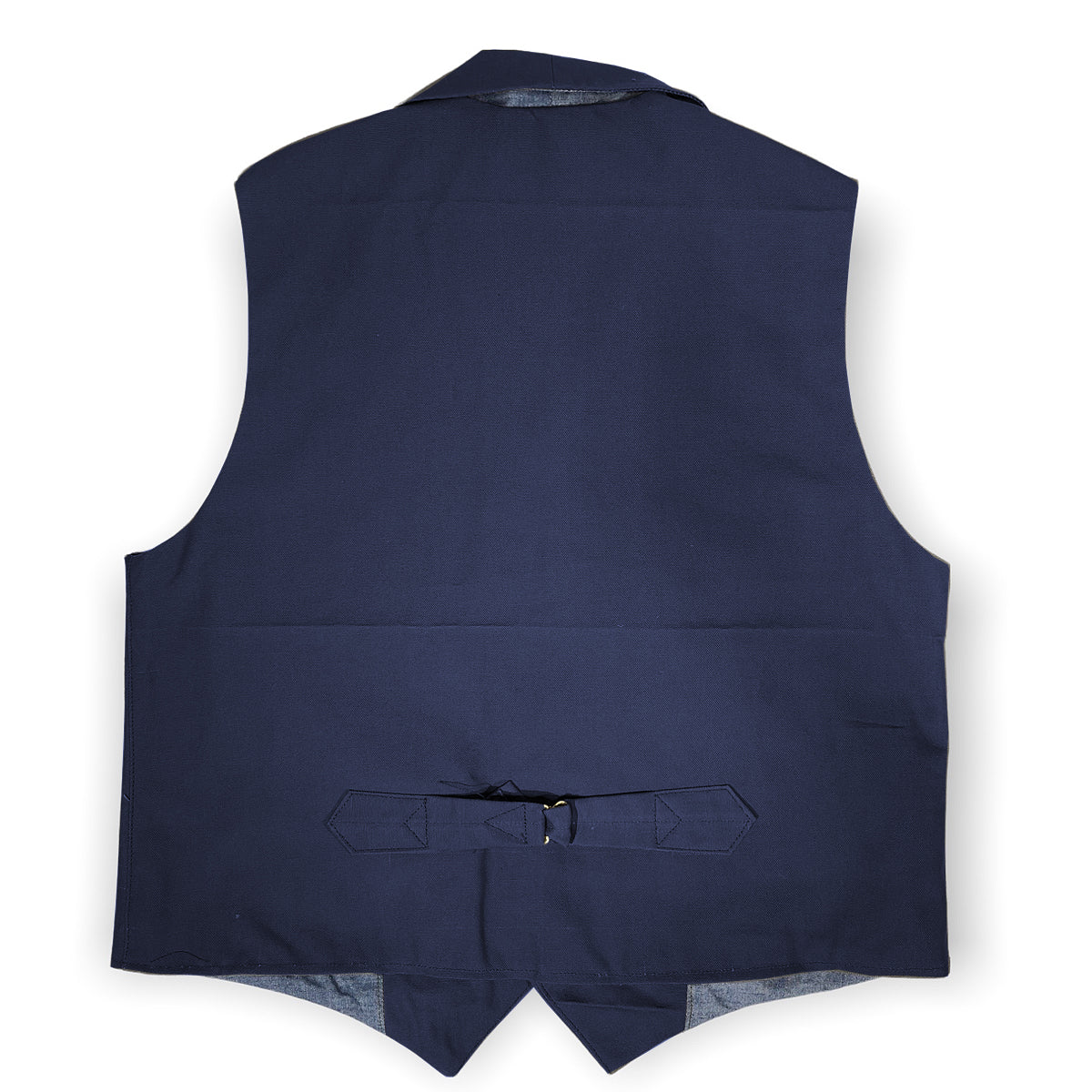 12oz Navy Duck Canvas Type D Waistcoat