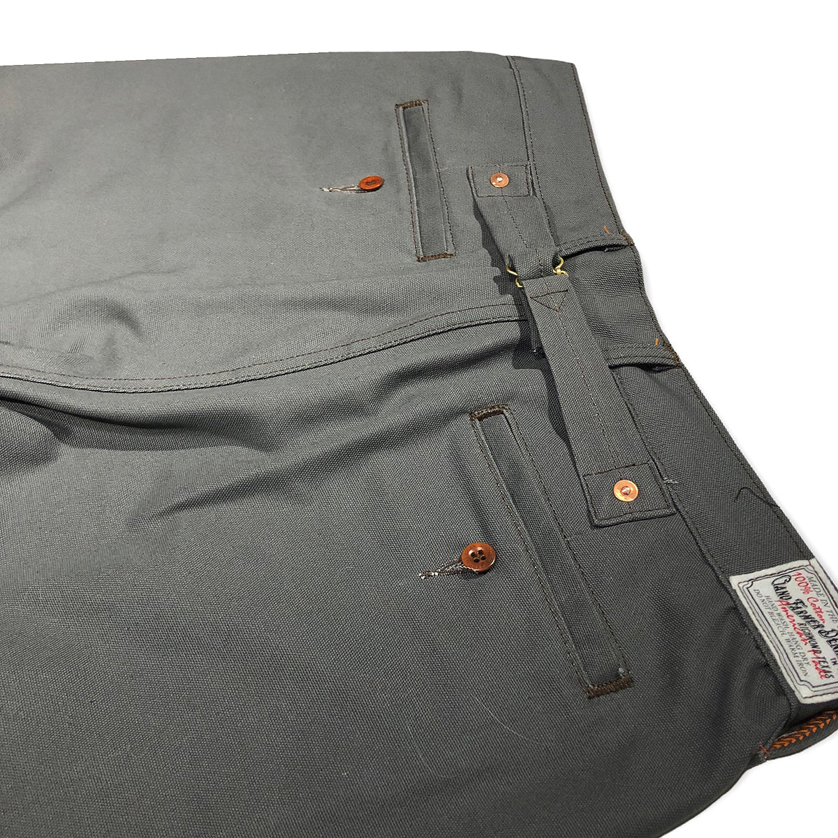 12oz Duck Canvas Gray CHINO Version