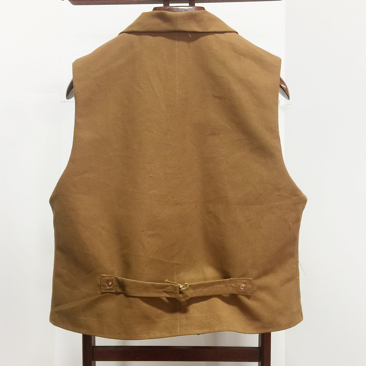 #133 12oz Ochre Duck Canvas Type D Waistcoat