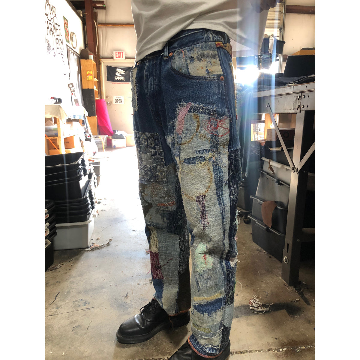 RE-MADE DENIM Boro and Sashiko Denim
