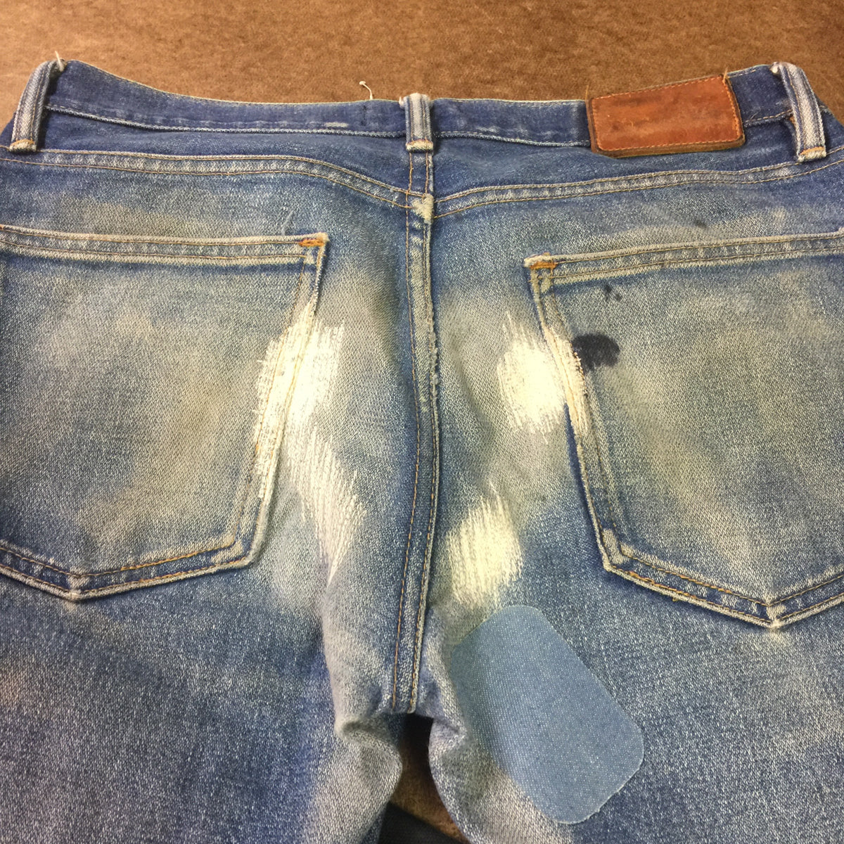 DENIM Repair. Darning!
