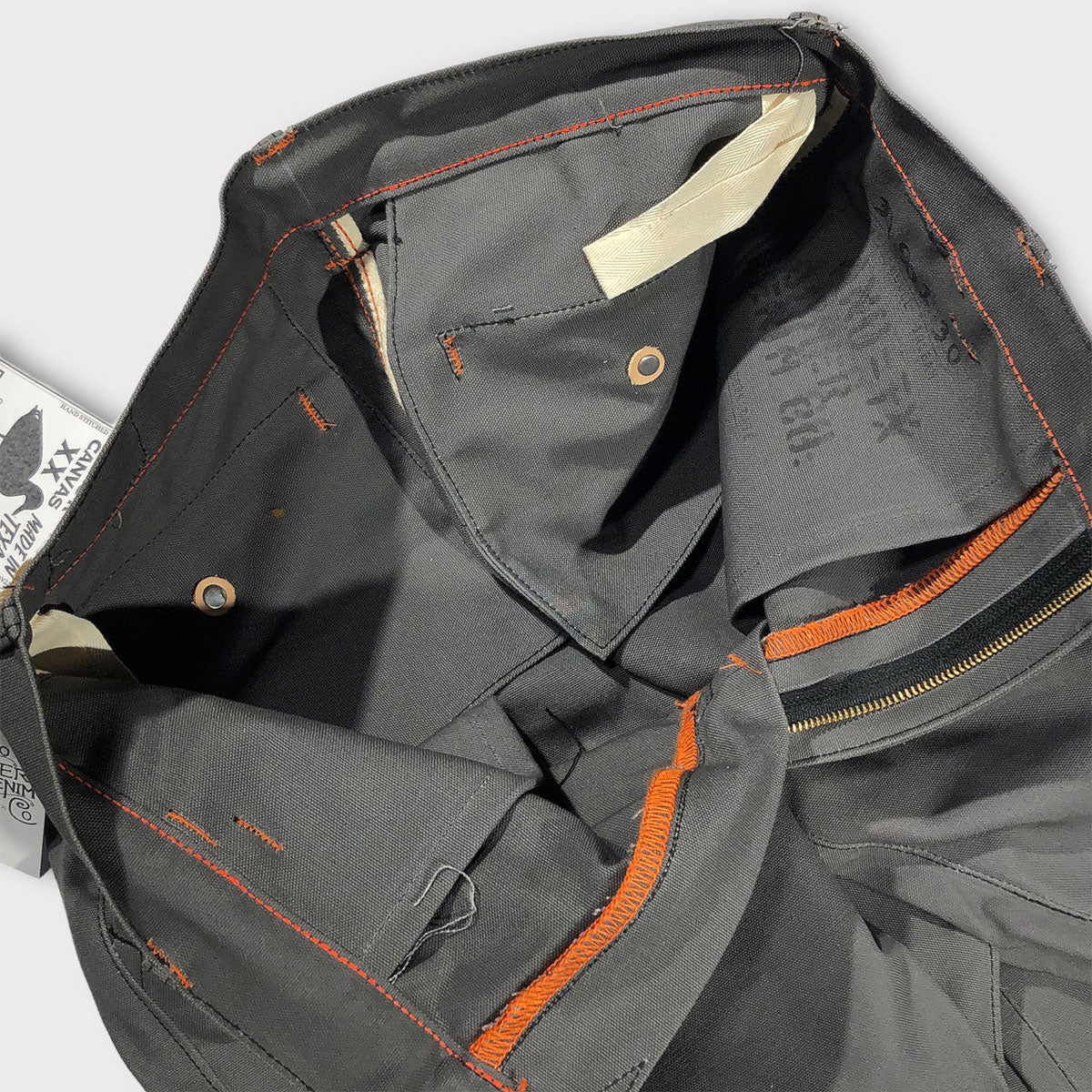 12oz Duck Canvas Gray CHINO Version