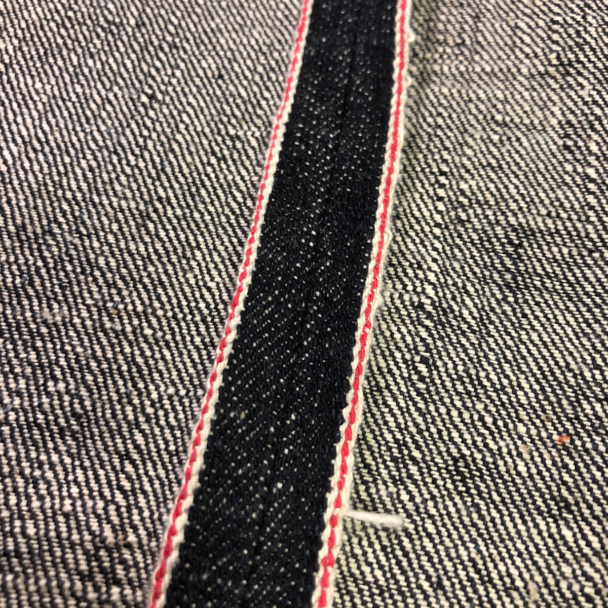 #0505 18oz Japanese INDIGO 'Secret Denim" Selvedge 5 Pocket Version