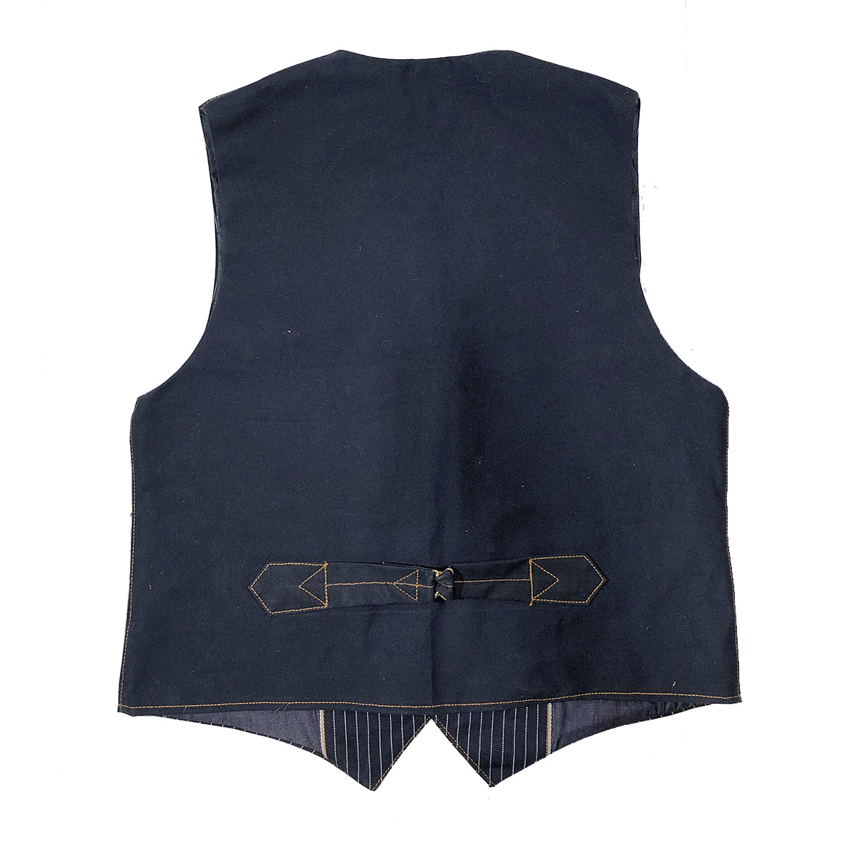 Waistcoat TYPE IH [ ICHIRO HACHIYA ] 13.5oz Japanese Indigo/Indigo WABASH White Selvage