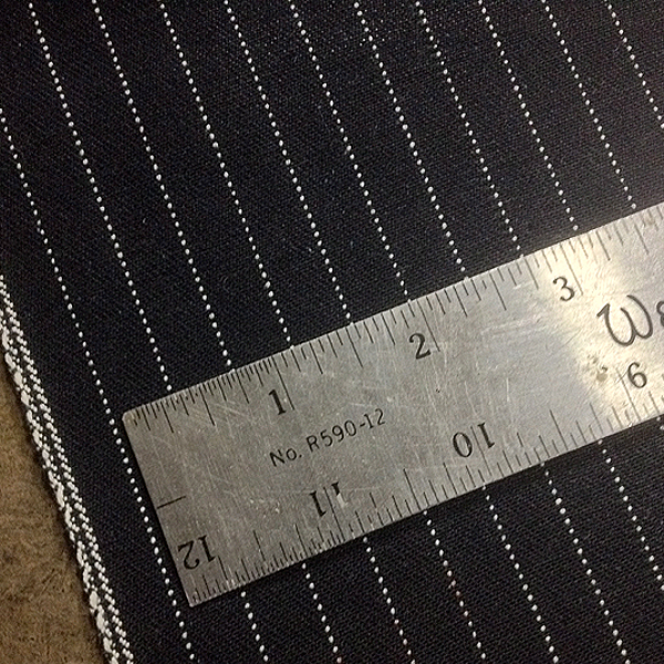 #3192 13.5oz Japanese Indigo/Indigo WABASH White Selvedge Chino