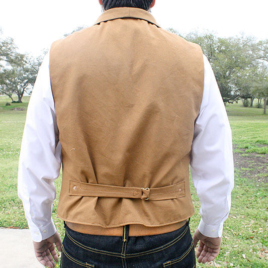 12oz Timber Duck Canvas Type D Waistcoat