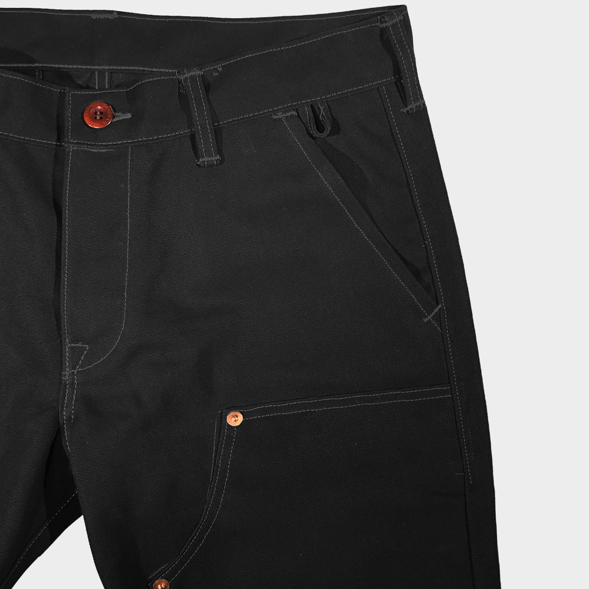 12oz Duck Canvas Black CHINO Version