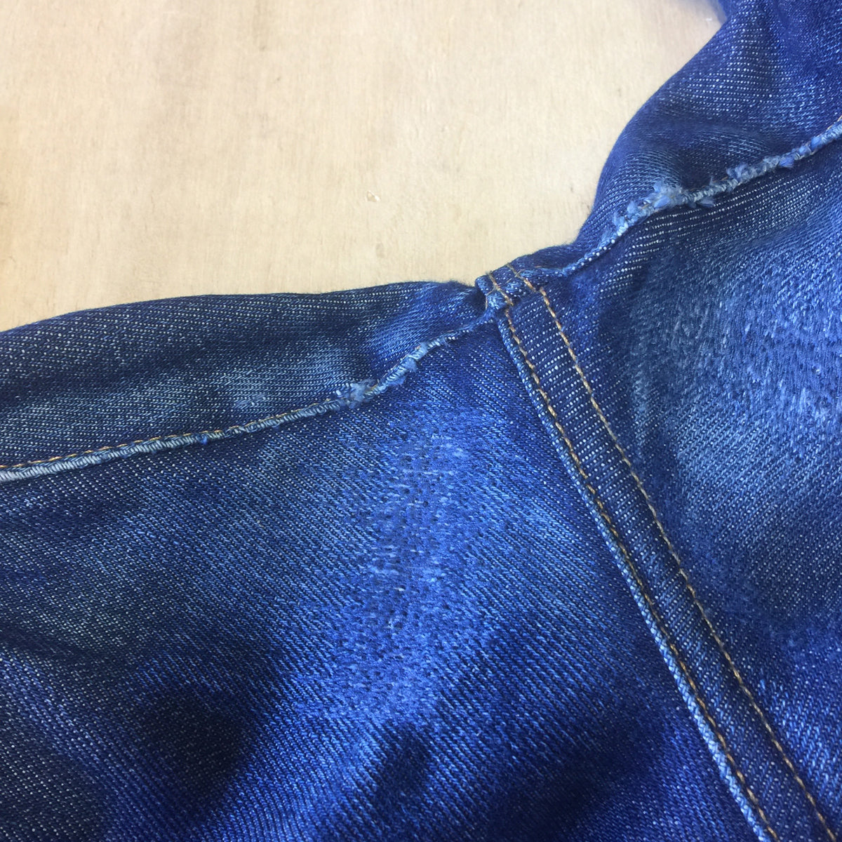 DENIM Repair. Darning!