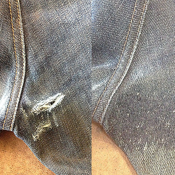 DENIM Repair. Darning!
