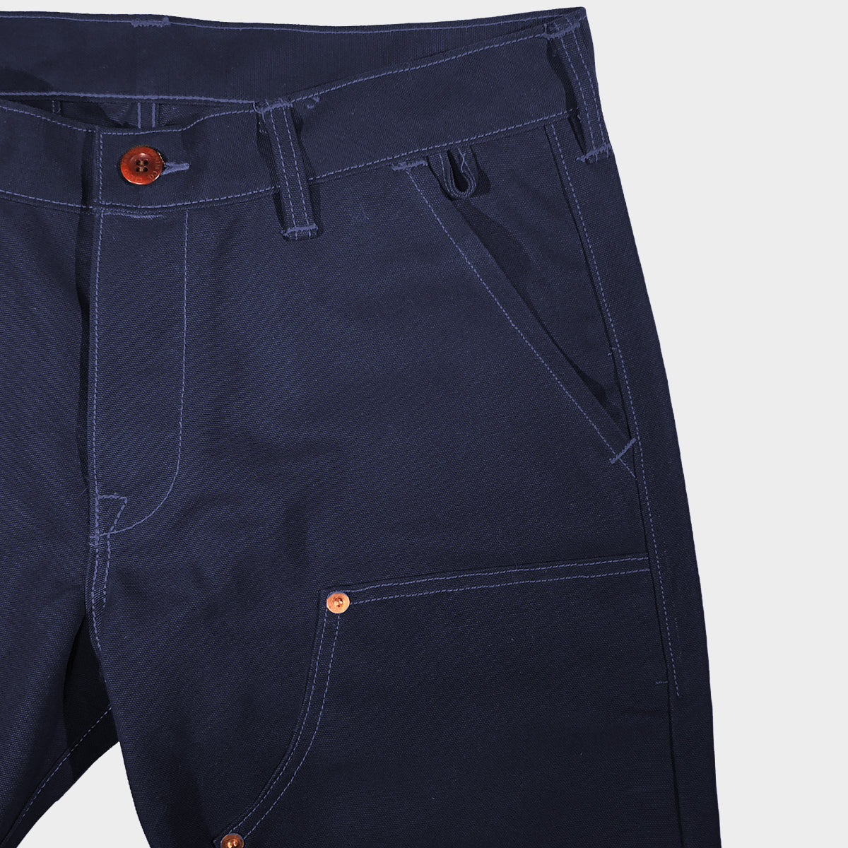 12oz Duck Canvas Navy CHINO Version